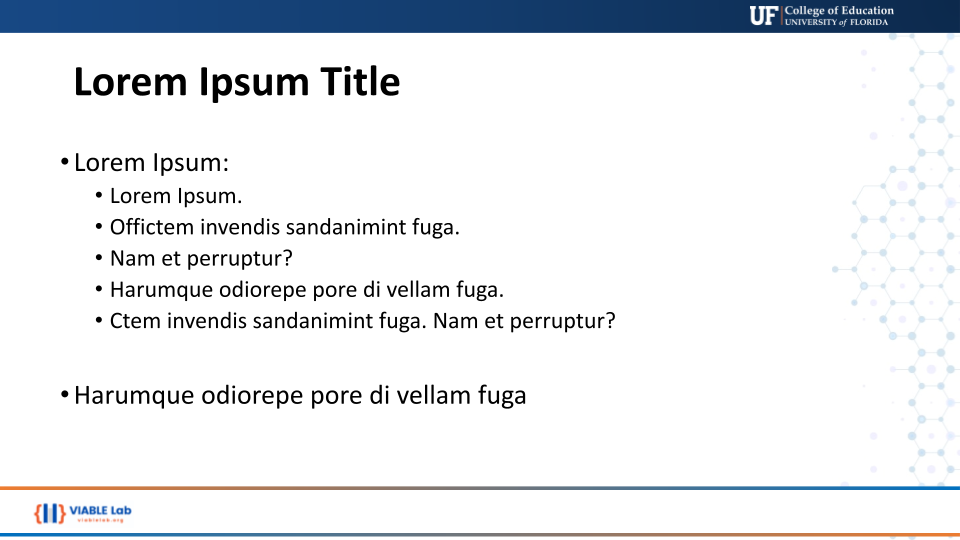 Presentation Template